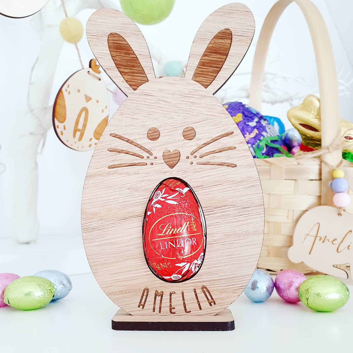 Bunny Easter Egg Holder Decoration – Cracklewood & Clove